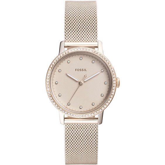 Armbanduhr Fossil Dame Neely in Vernickelt stahl roségold ES4364 - ES4364